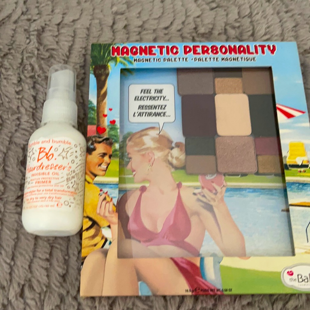 The Balm Magnetic Palette And Bumble And Bumble